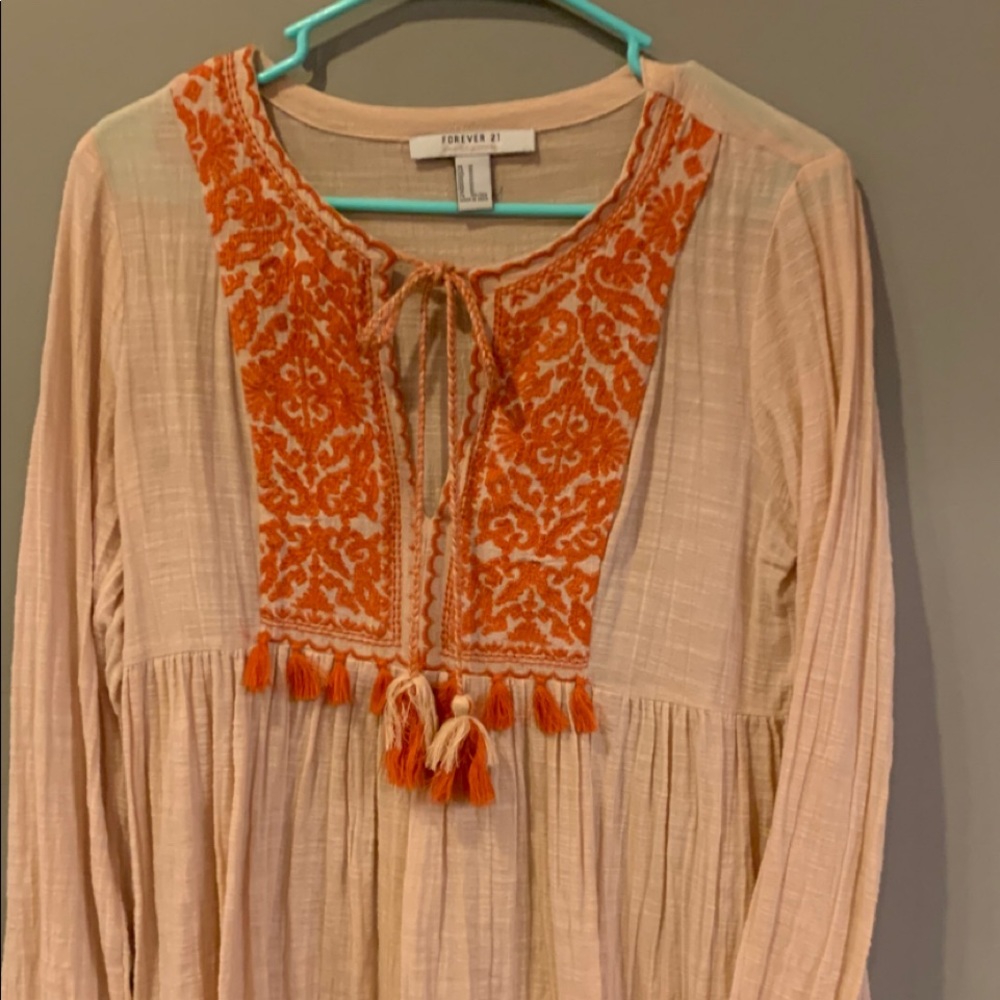 Forever 21 70’s inspired dress size M $7